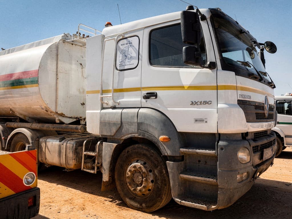 Scania tanker